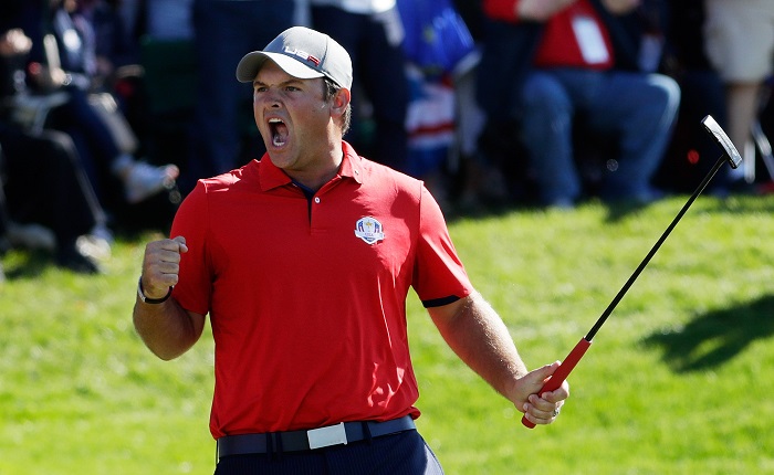 Patrick Reed of the United States