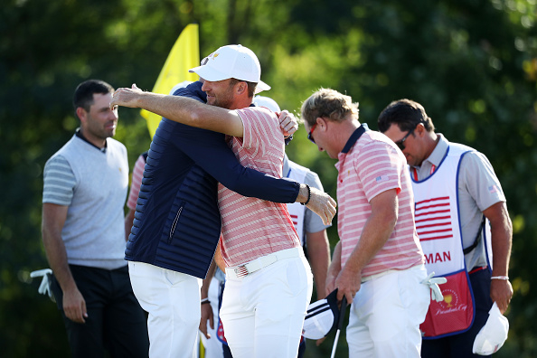 United States take control of Presidents Cup