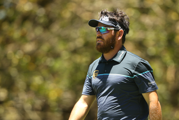 Louis Oosthuizen at the Mauritius Open