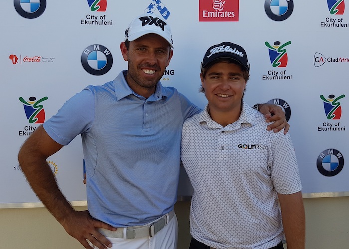 Kyle McClatchie and Charl Schwartzel