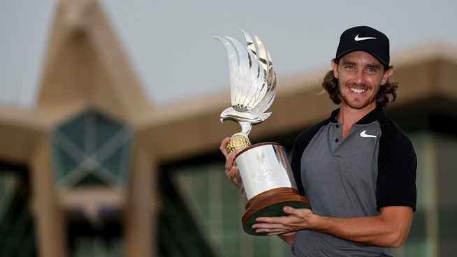 Tommy Fleetwood at Abu Dhabi