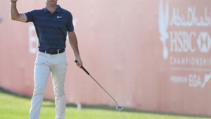 Rory McIlroy in Abu Dhabi