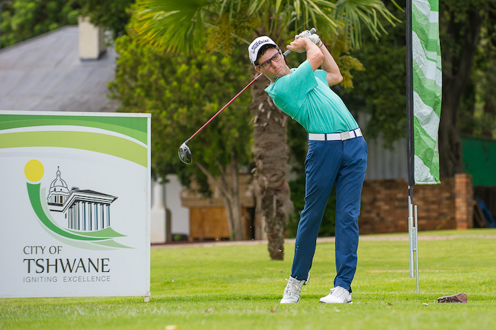 Alessio Graziani in the tshwane open pro-am