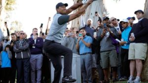 Tiger Woods at Riviera