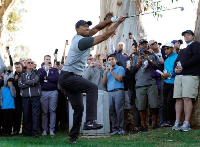 Tiger Woods at Riviera