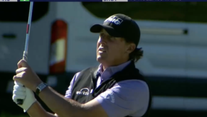 Mickelson at Riviera
