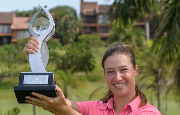 German golfer Laura Fuenfstueck