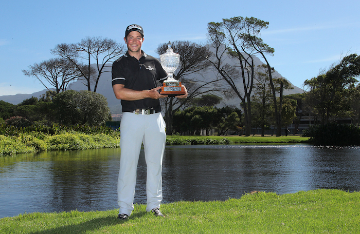 Rhys Enoch at the 2018 Cape Town Open