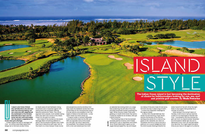 Compleat Golfer in Mauritius