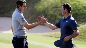 Peter Uihlein and Rory McIlroy