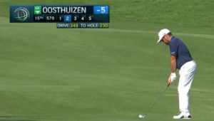 Louis Oosthuizen at WGC-Mexico