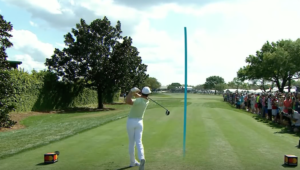 Rory McIlory unleashes