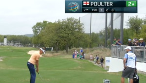 Ian Poulter at Dell Match Play