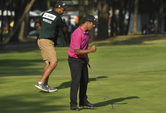 Shubhankar Sharma at WGC-Mexico