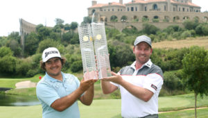 Steyn City Team Championship winners Hennie du Plessis and Jean Hugo