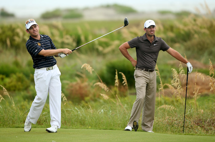 Louis Oosthuizen and Charl Schwartzel