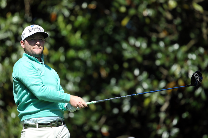 Branden Grace of South Africa