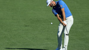 Dustin Johnson at Augusta