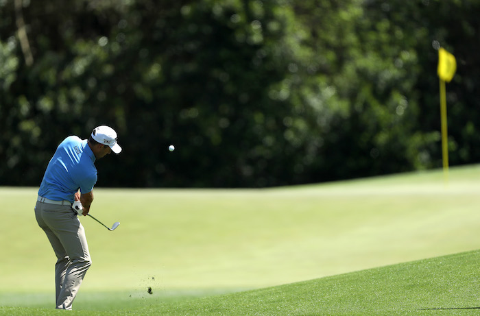 Charl Schwartzel at The Masters