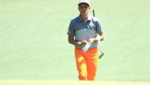 Rickie Fowler at The Masters