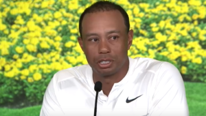 Tiger Woods press conference
