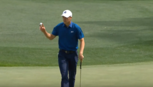 Jordan Spieth Masters round two