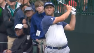 Jon Rahm at The Masters