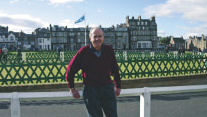 Denis Hutchinson, at the St. Andrews