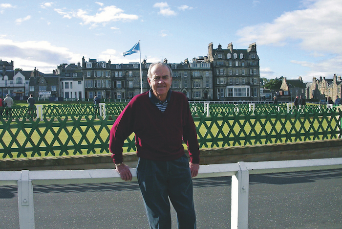 Denis Hutchinson, at the St. Andrews