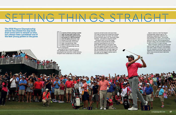 Webb Simpson: Setting things straight