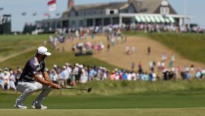 Dustin Johnson at Shinnecock Hills