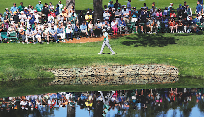 Sergio Garcia at The Masters