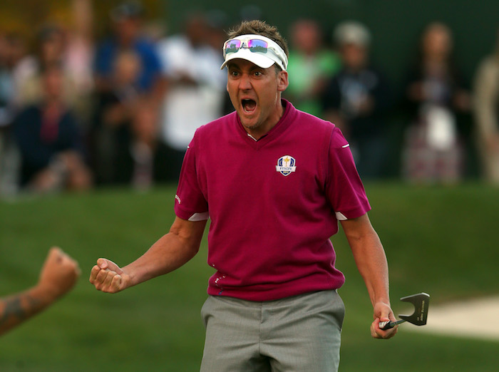 Ian Poulter at 2012 Ryder Cup