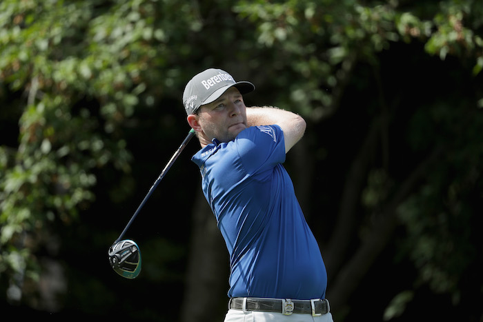 Branden Grace of South Africa