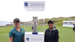 South African juniors Kajal Mistry and Caitlyn Macnab