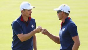 Henrik Stenson and Justin Rose