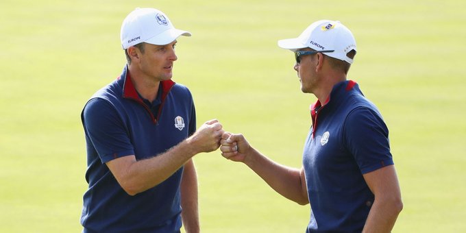 Henrik Stenson and Justin Rose