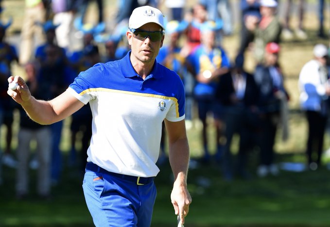 Henrik Stenson at the Ryder Cup