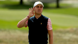 Justin Thomas at the Presidents Cup
