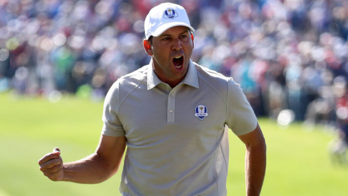 Sergio Garcia in Ryder Cup