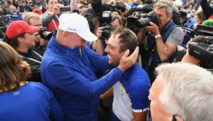 Francesco Molinari at the Ryder Cup