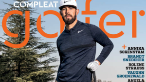 Erik van Rooyen on Comlpeat Golfer cover