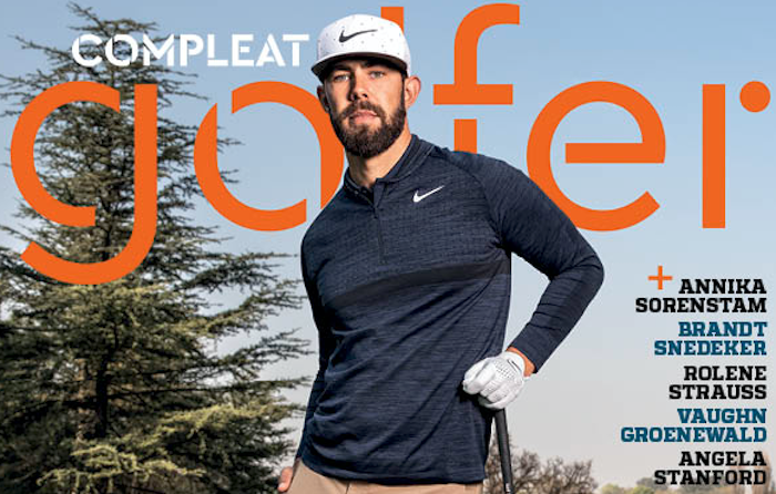 Erik van Rooyen on Comlpeat Golfer cover