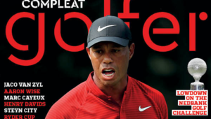 Tiger Woods on Compleat Golfer cover