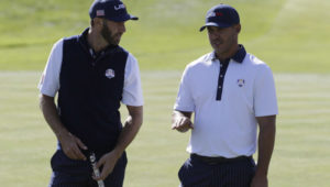 Dustin Johnson and Brooks Koepka