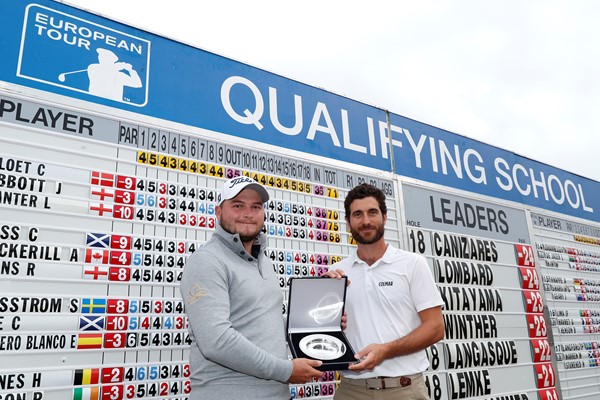 Zander Lombard at Q-School