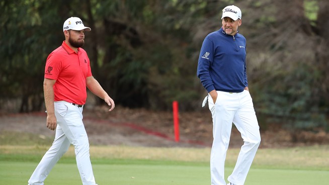 Ian Poulter and Tyrrell Hatton