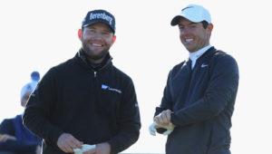 Branden Grace and Rory McIlroy