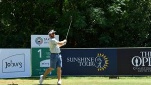 Louis Oosthuizen at the SA Open