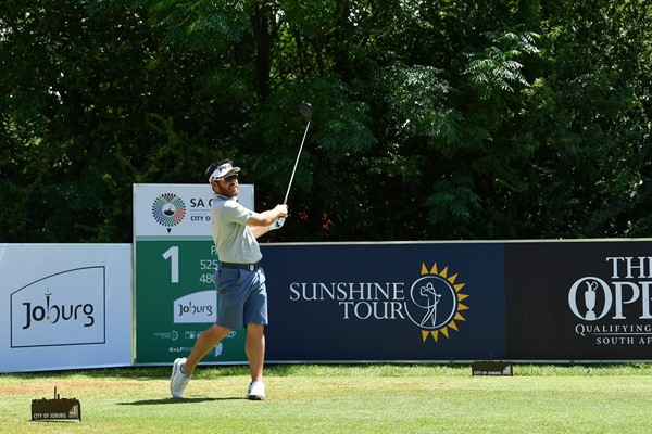 Louis Oosthuizen at the SA Open